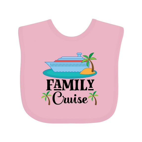 Inktastic Family Cruise Vacation Trip Boys or Girls Baby Bib