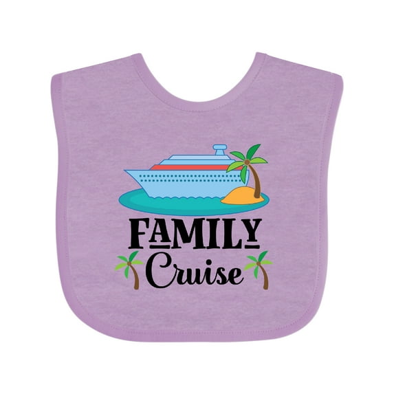 Inktastic Family Cruise Vacation Trip Boys or Girls Baby Bib