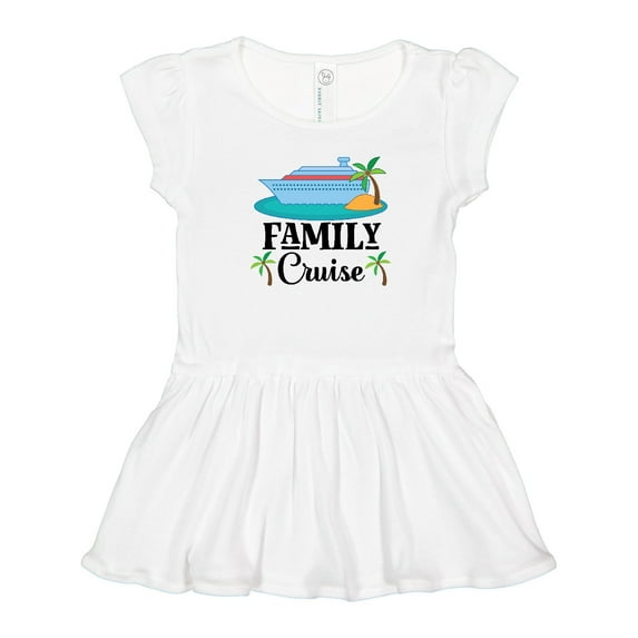 Inktastic Family Cruise Vacation Trip Girls Toddler Dress
