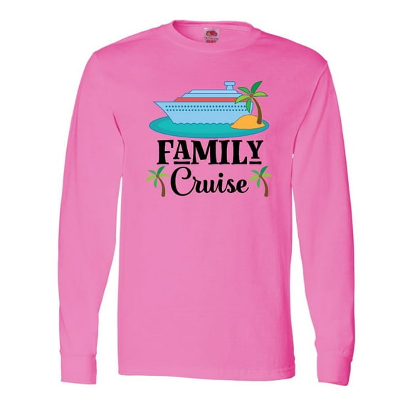 Inktastic Family Cruise Vacation Trip Long Sleeve T-Shirt