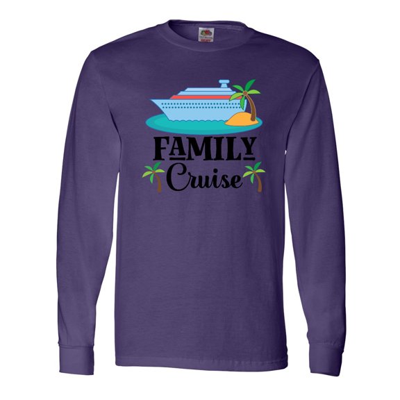 Inktastic Family Cruise Vacation Trip Long Sleeve T-Shirt