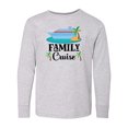 thumbnail image 1 of Inktastic Family Cruise Vacation Trip Long Sleeve Youth T-Shirt, 1 of 5