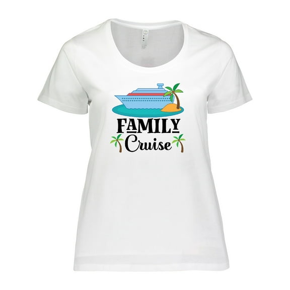 Inktastic Family Cruise Vacation Trip Women's Plus Size T-Shirt