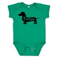 thumbnail image 1 of Inktastic Family Dog Short Haired Dachshund Boys or Girls Baby Bodysuit, 1 of 5