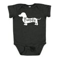 thumbnail image 1 of Inktastic Family Dog- Short Haired Dachshund Boys or Girls Baby Bodysuit, 1 of 5