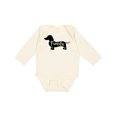 thumbnail image 1 of Inktastic Family Dog Short Haired Dachshund Boys or Girls Long Sleeve Baby Bodysuit, 1 of 5