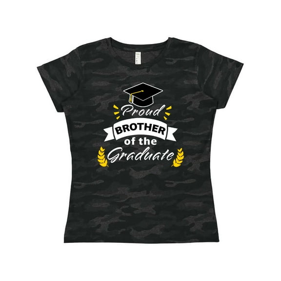 Inktastic Family Graduation-Proud Brother Of The Graduate Women's T-Shirt