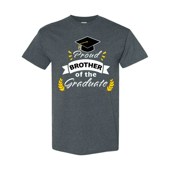 Inktastic Family Graduation-proud Brother of the Graduate T-Shirt