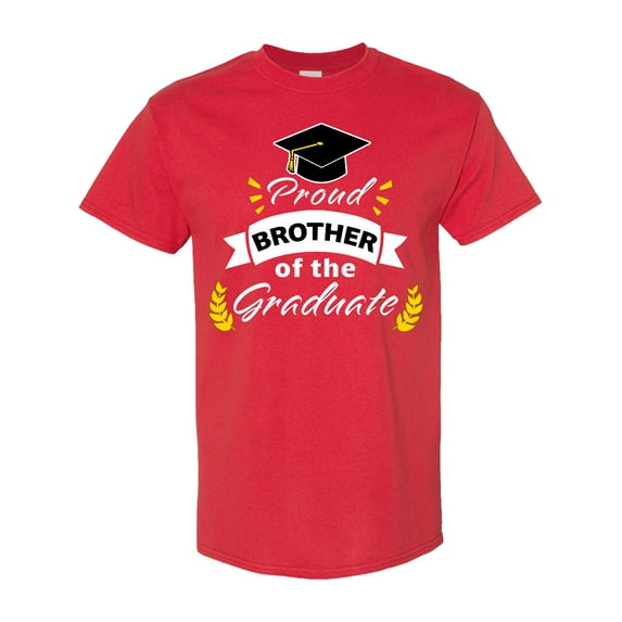 Inktastic Family Graduation-proud Brother of the Graduate T-Shirt