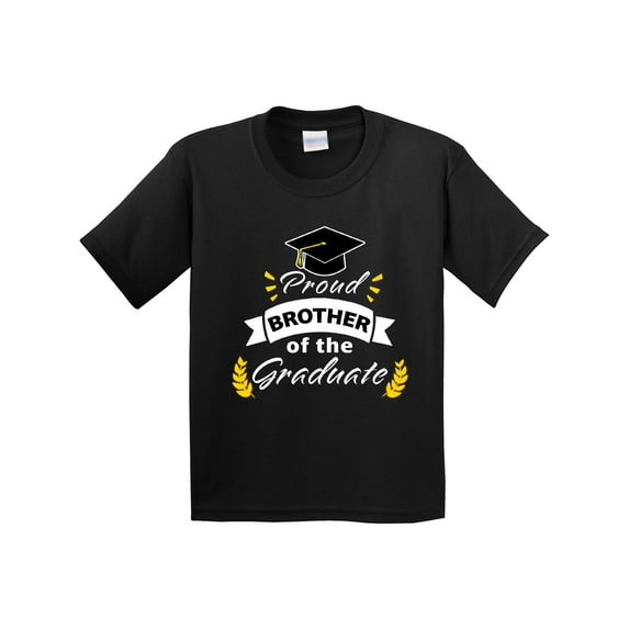 Inktastic Family Graduation-proud Brother of the Graduate Youth T-Shirt