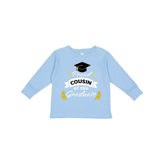 Inktastic Family Graduation-Proud Cousin Of The Graduate Boys or Girls Long Sleeve Toddler T-Shirt