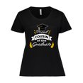 thumbnail image 1 of Inktastic Family Graduation-proud Cousin of the Graduate Women's Plus Size T-Shirt, 1 of 5