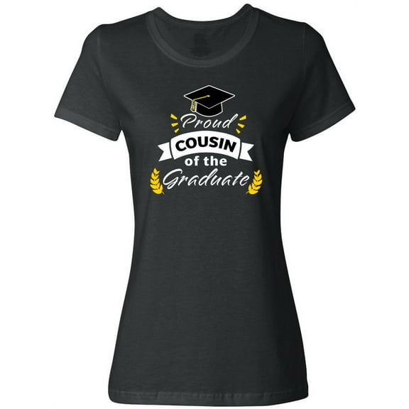 Inktastic Family Graduation-Proud Cousin of the Graduate Women's T-Shirt