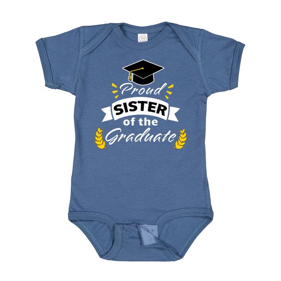 Inktastic Family Graduation-proud Sister of the Graduate Boys or Girls Baby Bodysuit