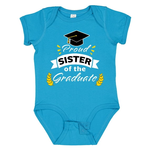 Inktastic Family Graduation-proud Sister of the Graduate Boys or Girls Baby Bodysuit