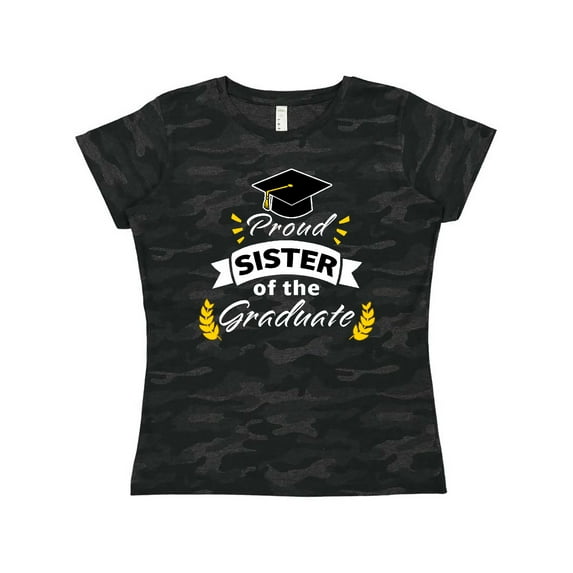 Inktastic Family Graduation-Proud Sister of the Graduate Women's T-Shirt