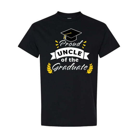 Inktastic Family Graduation-proud Uncle of the Graduate T-Shirt