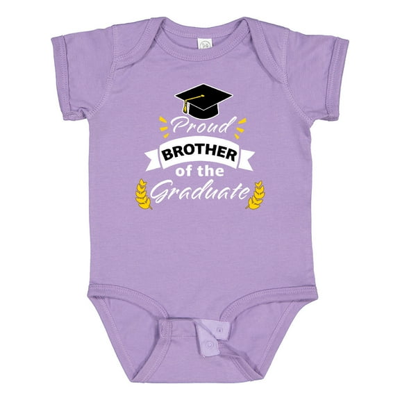 Inktastic Family Graduation-proud Brother of the Graduate Boys or Girls Baby Bodysuit