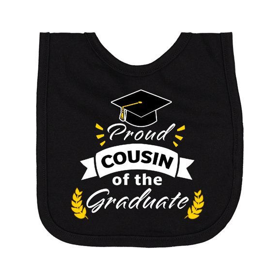 Inktastic Family Graduation-proud Cousin of the Graduate Newborn Bib