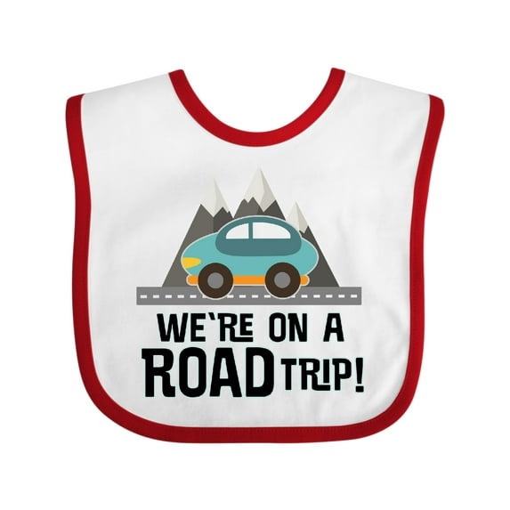Inktastic Family Road Trip Mountains Boys or Girls Baby Bib
