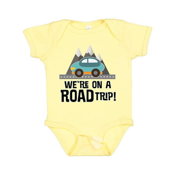 Inktastic Family Road Trip Mountains Boys or Girls Baby Bodysuit