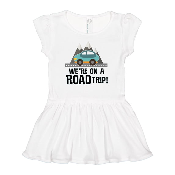 Inktastic Family Road Trip Mountains Girls Baby Dress