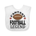thumbnail image 1 of Inktastic Fantasy Football Legend Sports Boys Baby Bib, 1 of 4