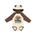 thumbnail image 1 of Inktastic Fantasy Football Legend Sports Boys Long Sleeve Baby Bodysuit, 1 of 5