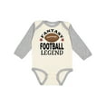 thumbnail image 1 of Inktastic Fantasy Football Legend Sports Boys Long Sleeve Baby Bodysuit, 1 of 5
