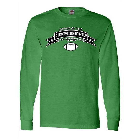 Inktastic Fantasy Football Office of the Commissioner Long Sleeve T-Shirt