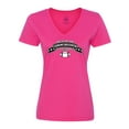 thumbnail image 1 of Inktastic Fantasy Football Office of the Commissioner Women's V-Neck T-Shirt, 1 of 5
