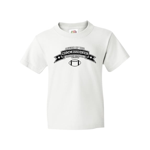 Inktastic Fantasy Football Office of the Commissioner Youth T-Shirt