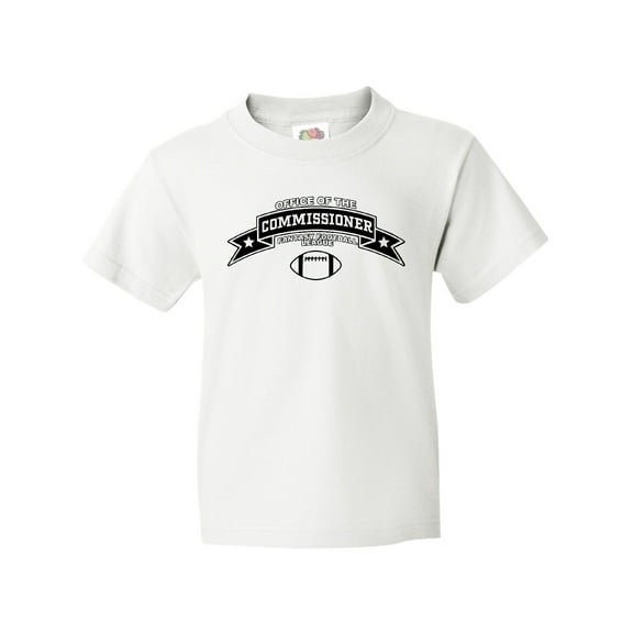 Inktastic Fantasy Football Office of the Commissioner Youth T-Shirt