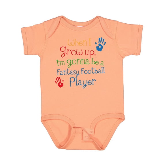 Inktastic Fantasy Football Player Future Boys or Girls Baby Bodysuit