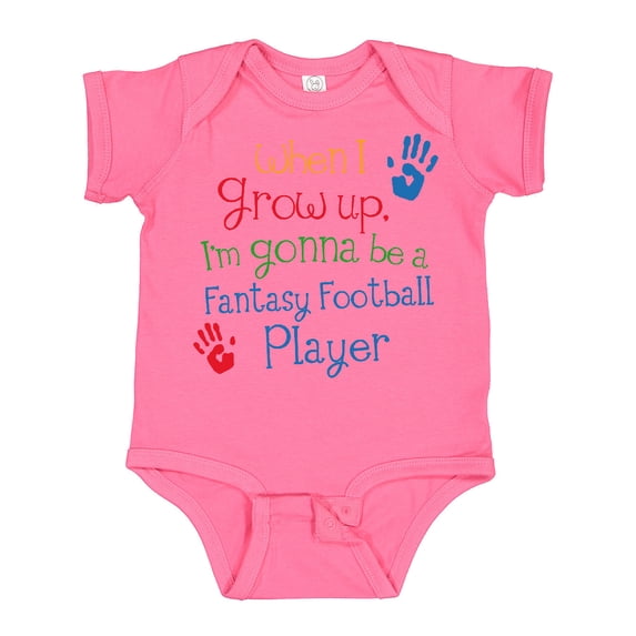 Inktastic Fantasy Football Player Future Boys or Girls Baby Bodysuit