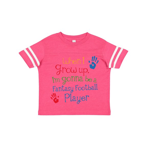 Inktastic Fantasy Football Player Future Boys or Girls Toddler T-Shirt