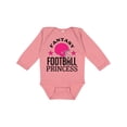 thumbnail image 1 of Inktastic Fantasy Football Princess Girls Long Sleeve Baby Bodysuit, 1 of 5