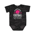 thumbnail image 1 of Inktastic Fantasy Football Queen Girls Baby Bodysuit, 1 of 5