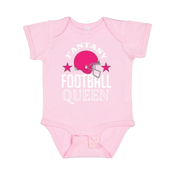 Inktastic Fantasy Football Queen Girls Baby Bodysuit