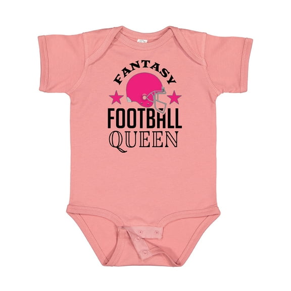 Inktastic Fantasy Football Queen Sports Gift Girls Baby Bodysuit