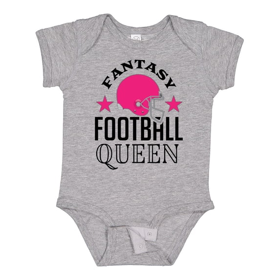 Inktastic Fantasy Football Queen Sports Gift Girls Baby Bodysuit