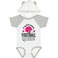 thumbnail image 1 of Inktastic Fantasy Football Queen Sports Gift Girls Baby Bodysuit, 1 of 5