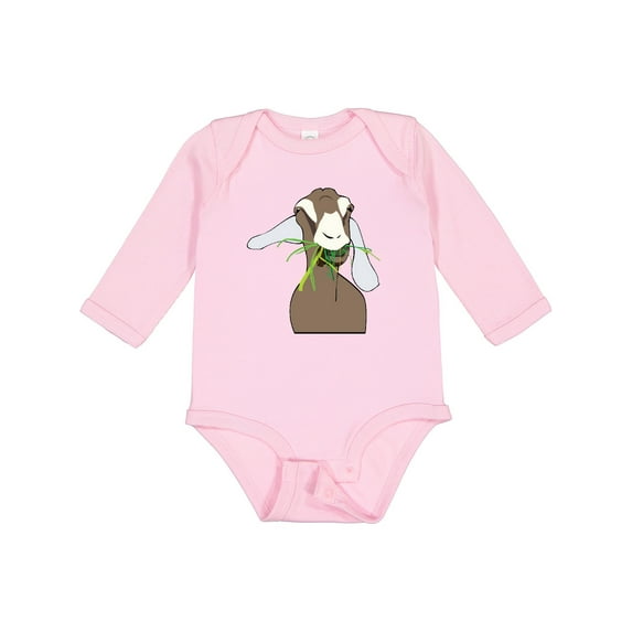 Inktastic Farm Animal Boys or Girls Long Sleeve Baby Bodysuit