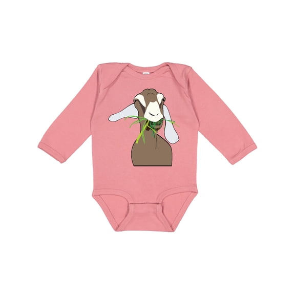 Inktastic Farm Animal Boys or Girls Long Sleeve Baby Bodysuit