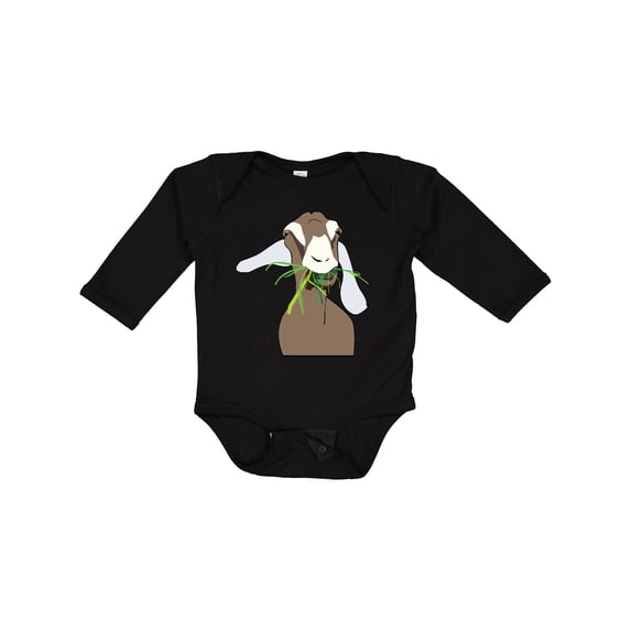 Inktastic Farm Animal Boys or Girls Long Sleeve Baby Bodysuit