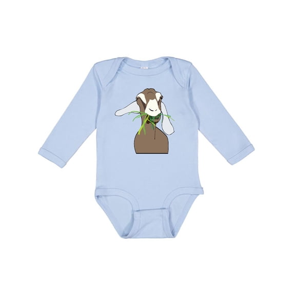 Inktastic Farm Animal Boys or Girls Long Sleeve Baby Bodysuit