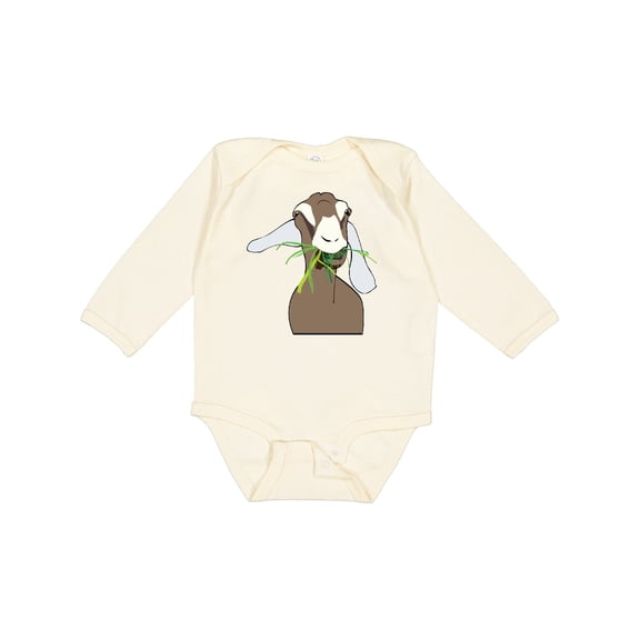 Inktastic Farm Animal Boys or Girls Long Sleeve Baby Bodysuit