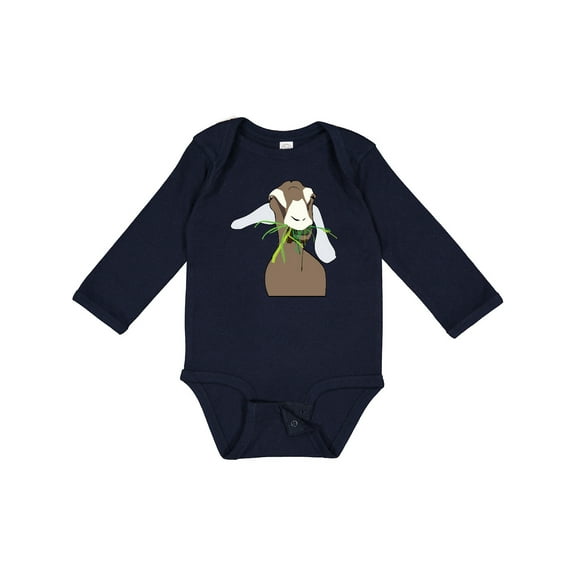 Inktastic Farm Animal Boys or Girls Long Sleeve Baby Bodysuit