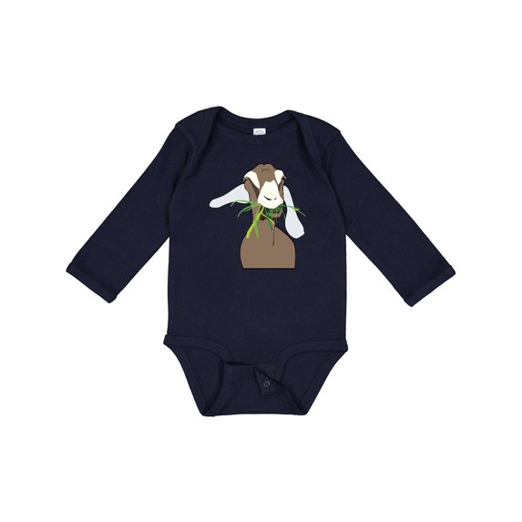 Inktastic Farm Animal Boys or Girls Long Sleeve Baby Bodysuit