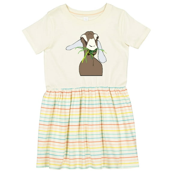 Inktastic Farm Animal Girls Toddler Dress